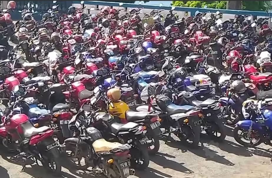 Plus de 200 motos arrêtées par la gendarmerie à Anjouan