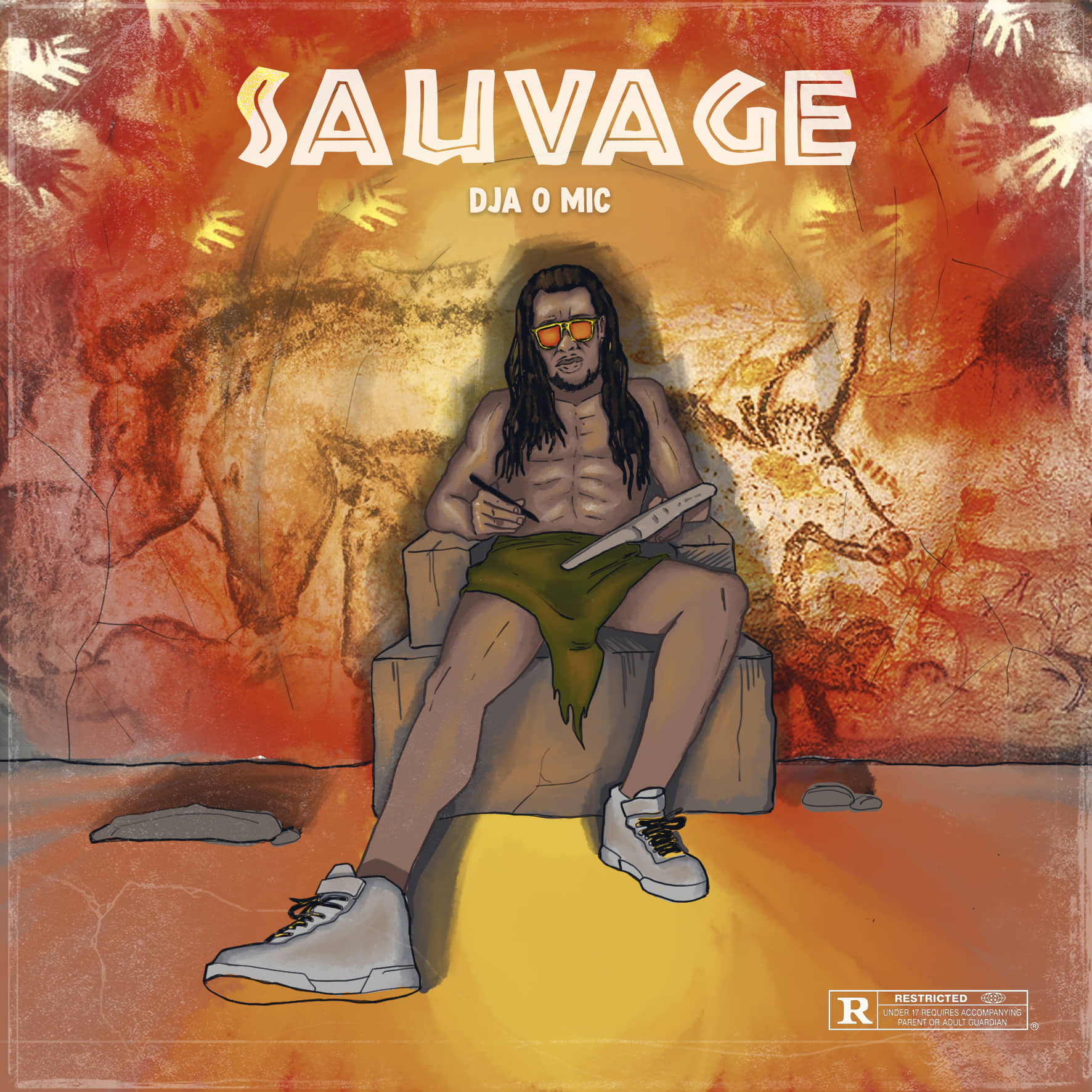 image ‘’Sauvage’’, les 13 titres dans les backs
