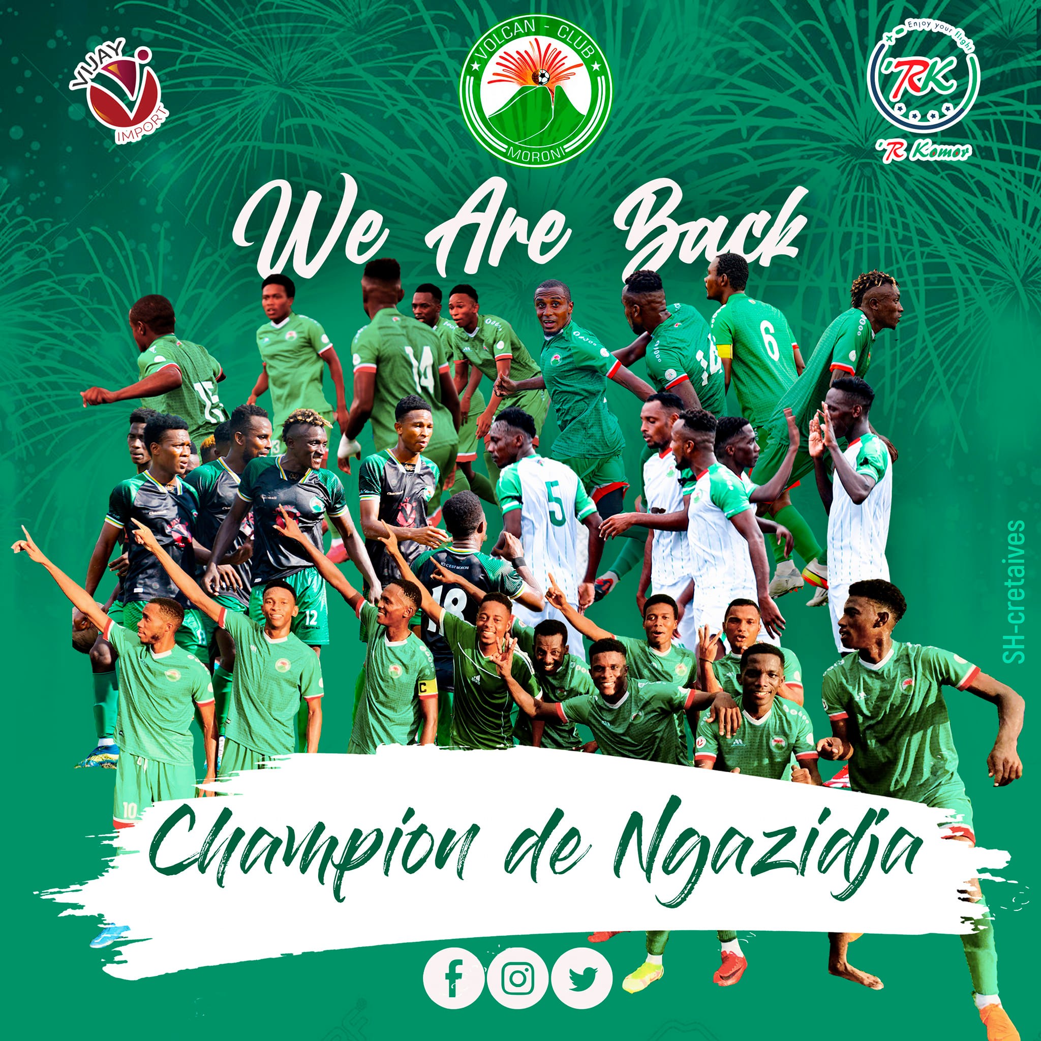 Football, Championnat D1 Ngazidja:  Volcan club, le titre à portée de soulier