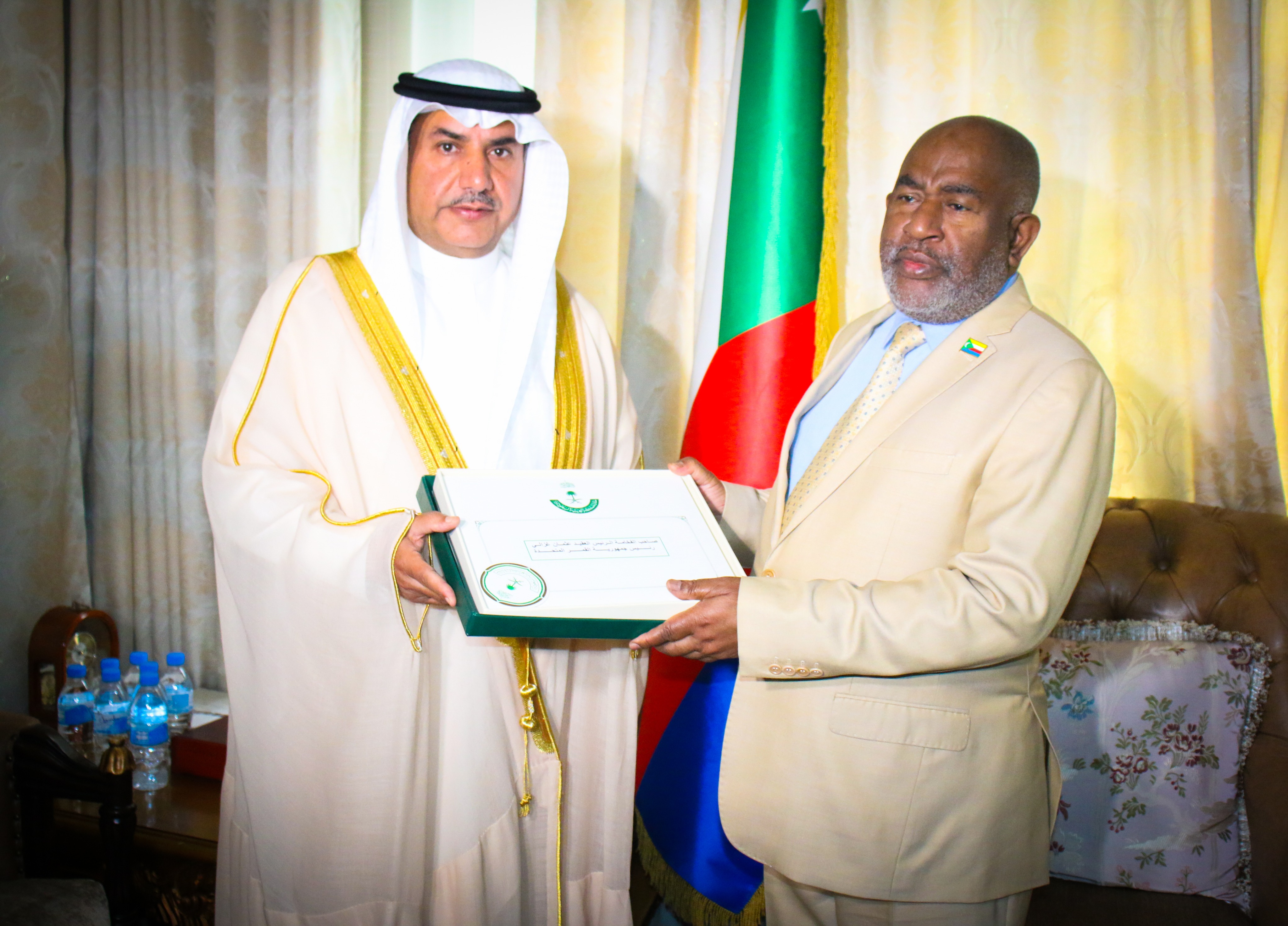 L'Expo universelle 2030 :  Le roi d'Arabie d’Saoudite remercie Azali pour son soutien