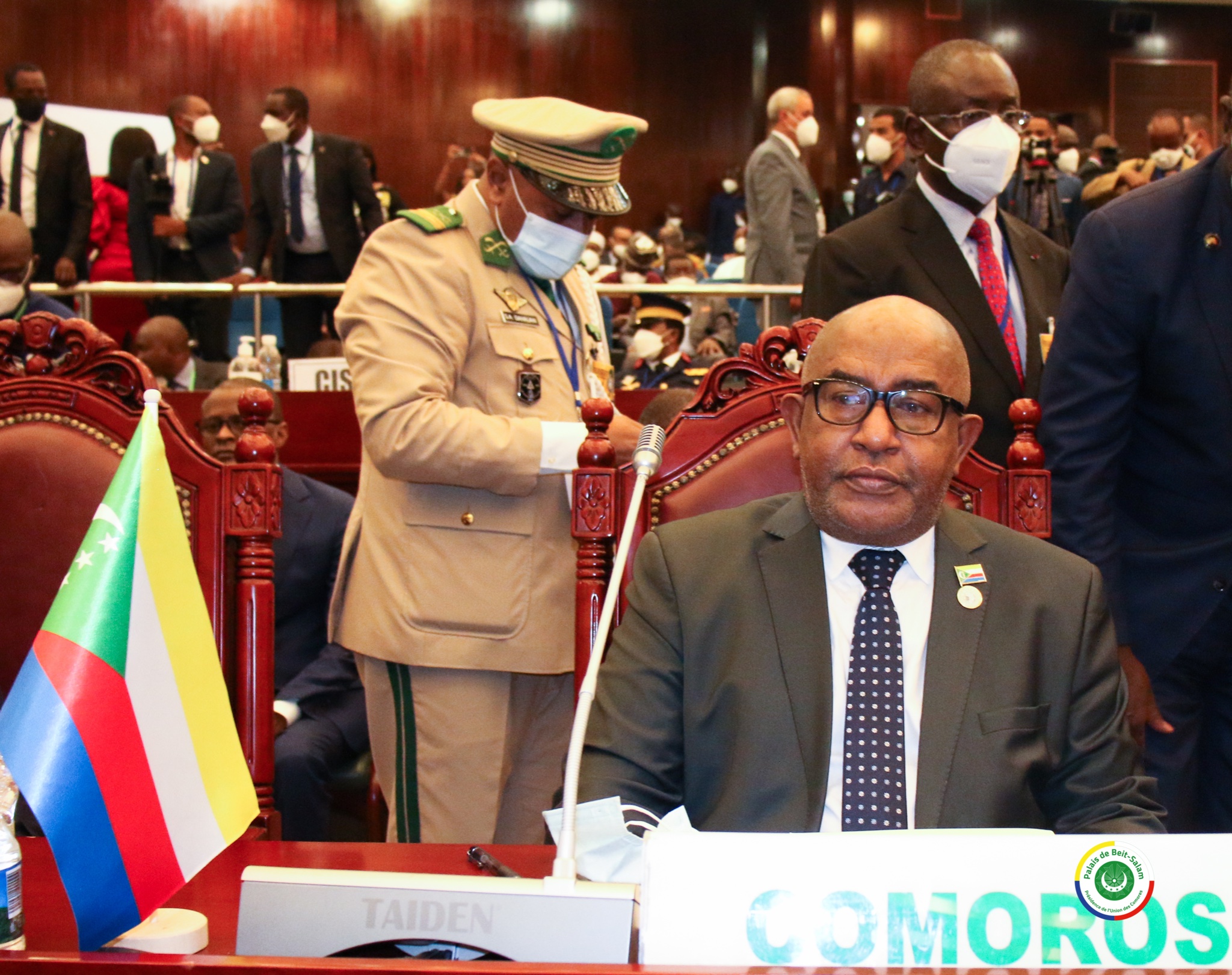 Sommet UA - Malabo  Le président Azali au sommet de l’UA sur l’humanitaire