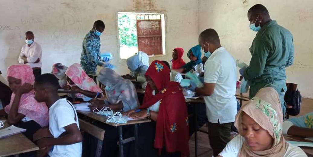 image La CVMCC distribue des masques dans les établissements scolaires