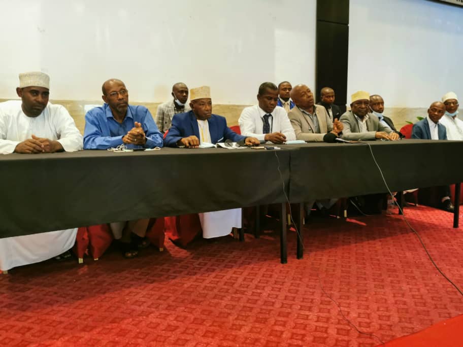 La coordination CRC de Ngazidja en conférence de presse