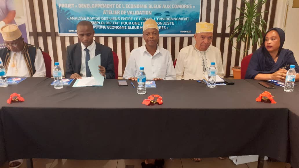 Vers une transition juste de l’économie bleue et la création d’emplois décents dans le pays