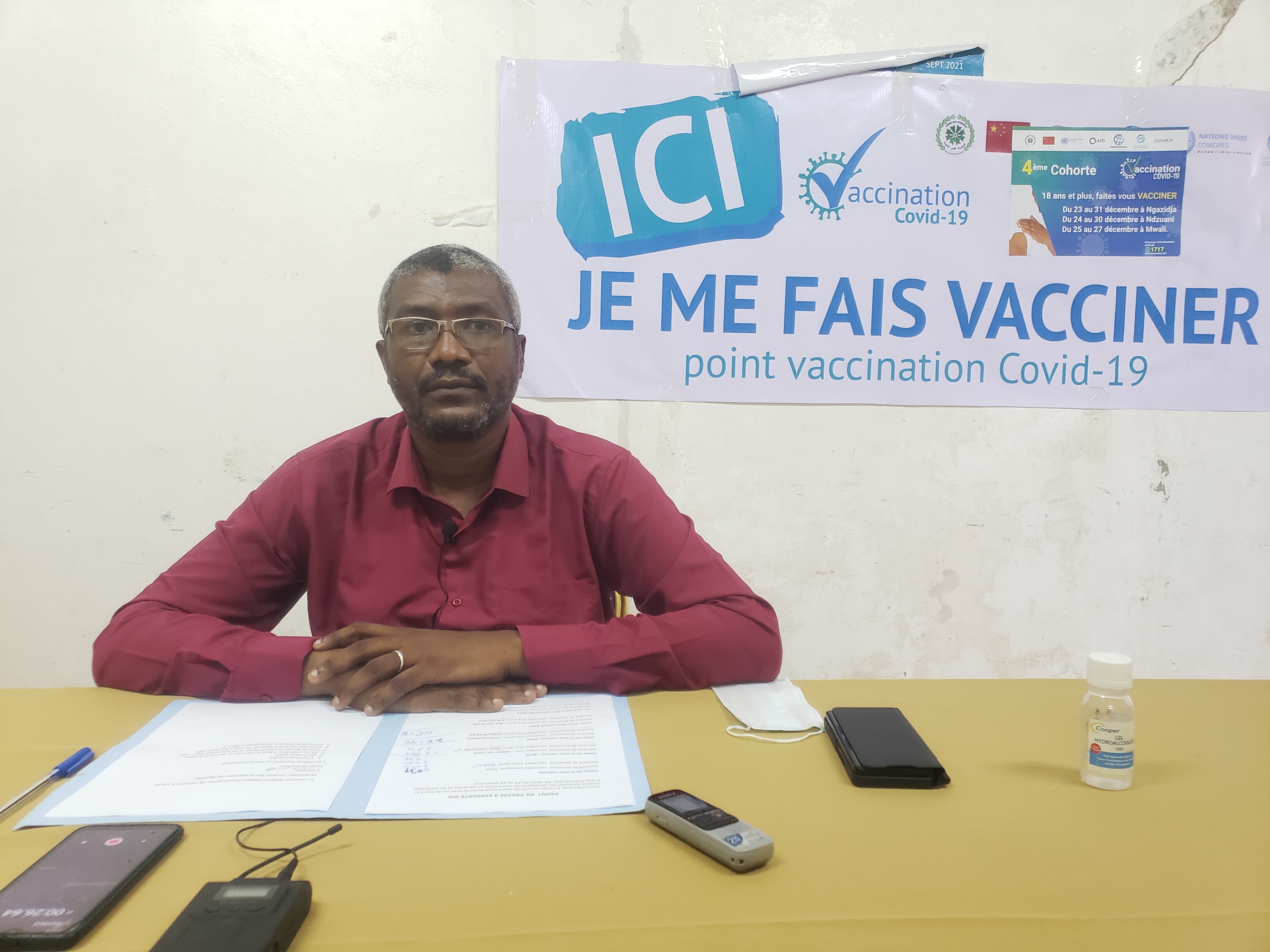 image Covid-19 Mohéli n'a pas encore atteint 48% de couverture vaccinale