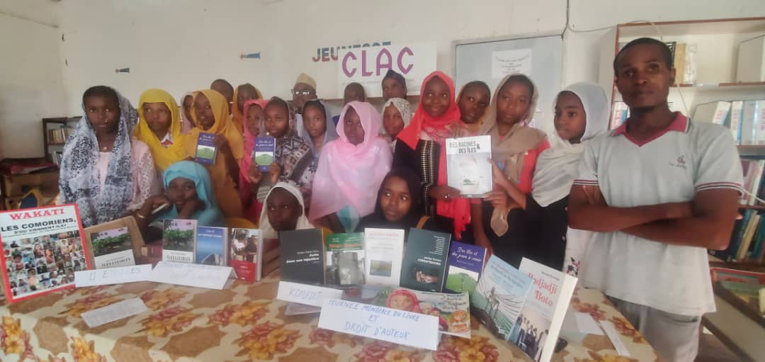 image La Journée mondiale du livre célébrée au CLAC de Nioumachoi