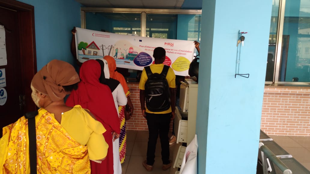 image Croissant Rouge/Inondation avril 2022: Début des transferts cash à Anjouan et Moheli