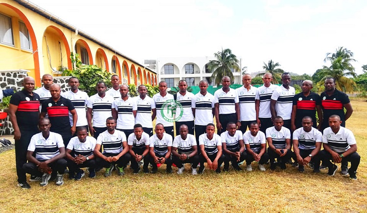 Fin de la formation des arbitres masculins de haut niveau