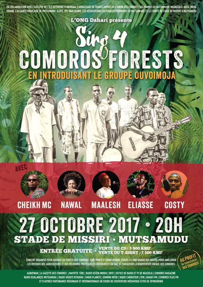 image Musique:  Sing 4 Comoros Forests, un album pour la protection de la forêt