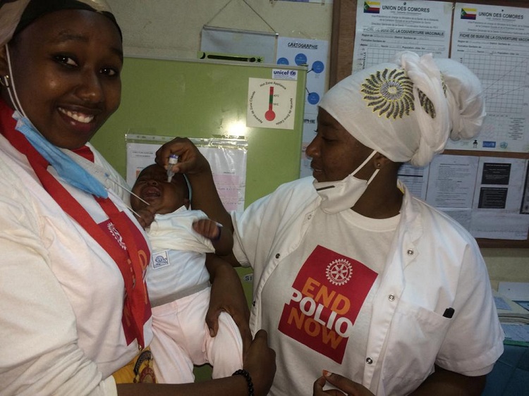 image Le Rotaract se mobilise contre la Polio