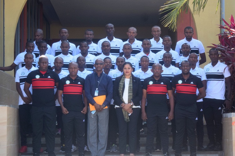 Les arbitres d'Elite en regroupement de perfectionnement