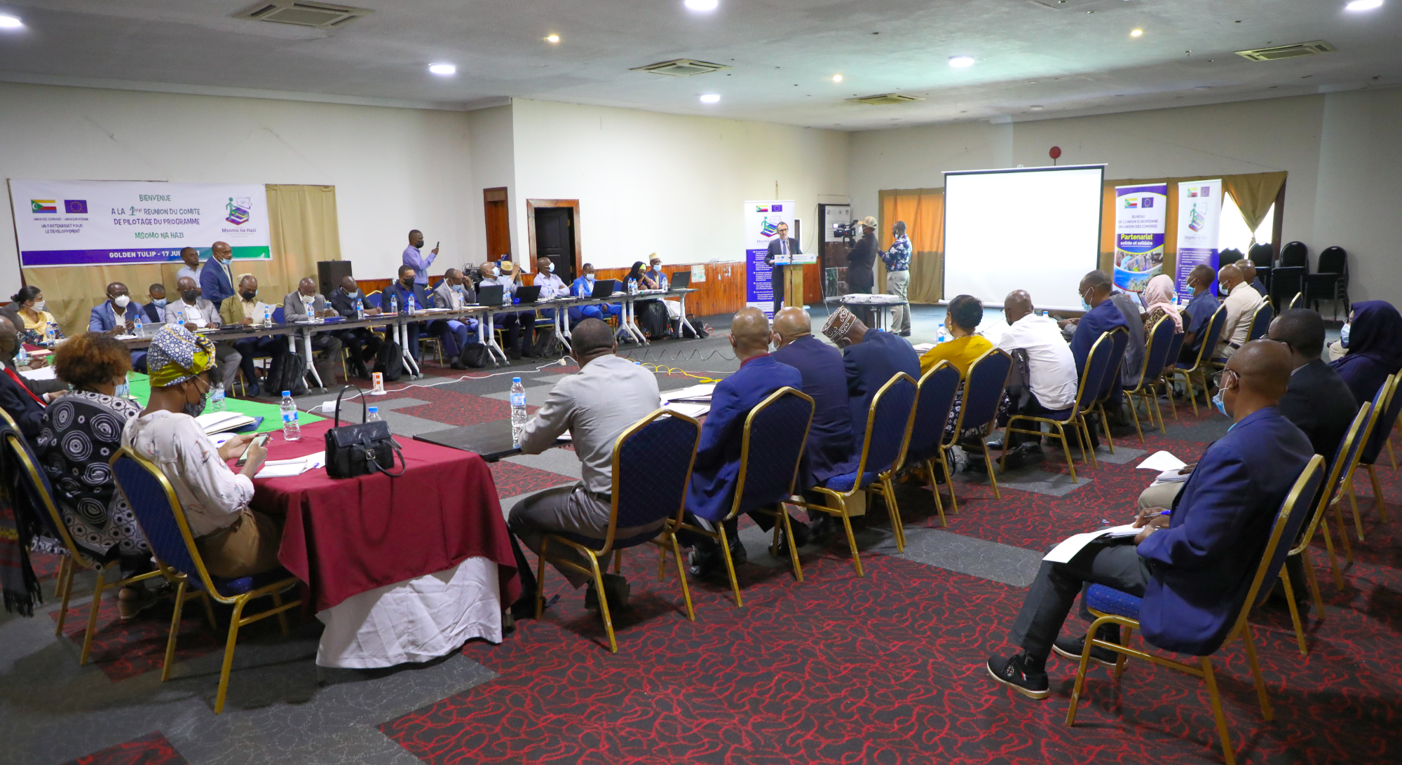 Premier comité de pilotage du projet « Msomo Na Hazi »  Tenir le cap des programmations