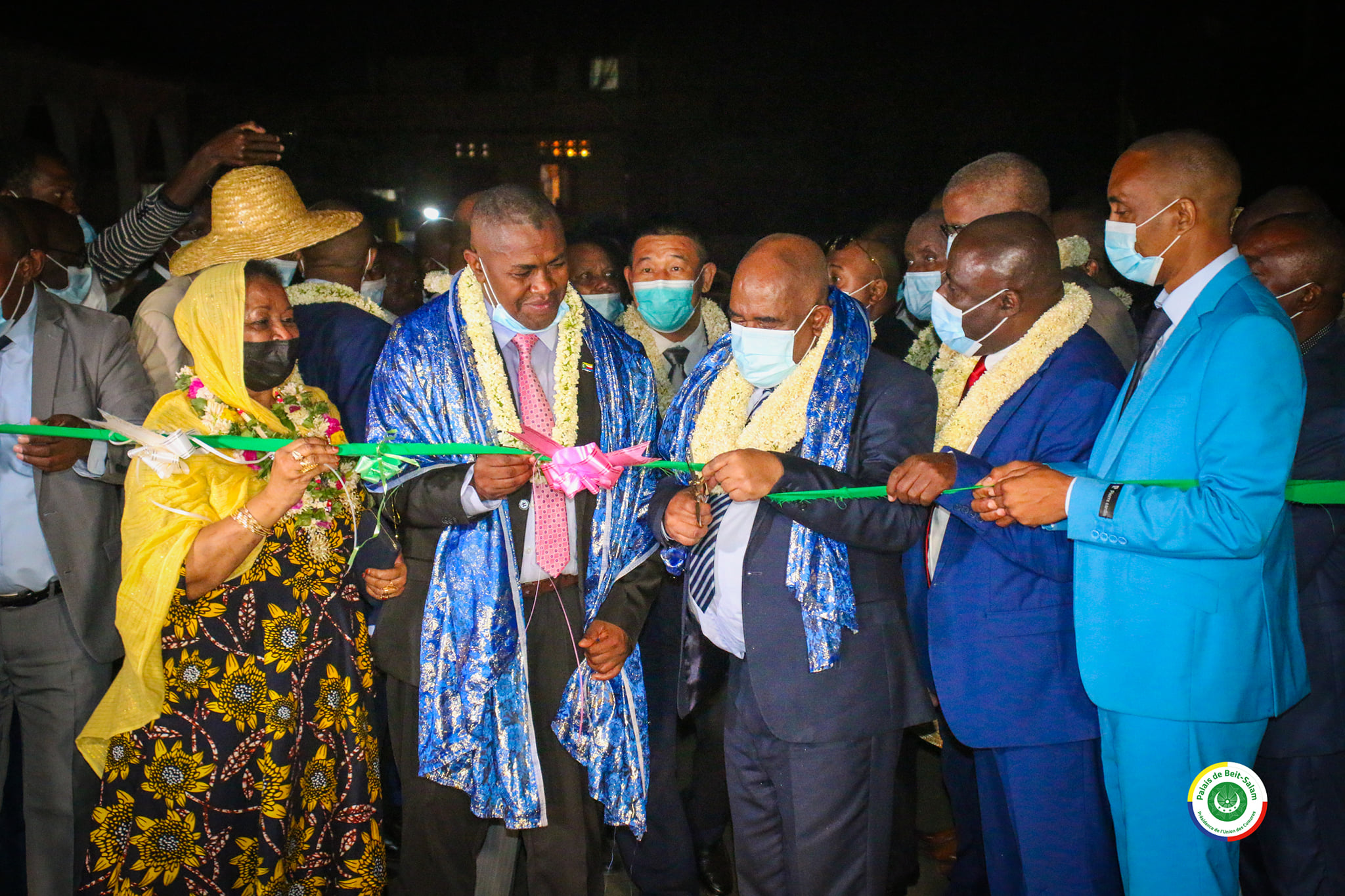 image Inauguration des voiries de Fomboni : Azali inaugure les axes routiers de Fomboni
