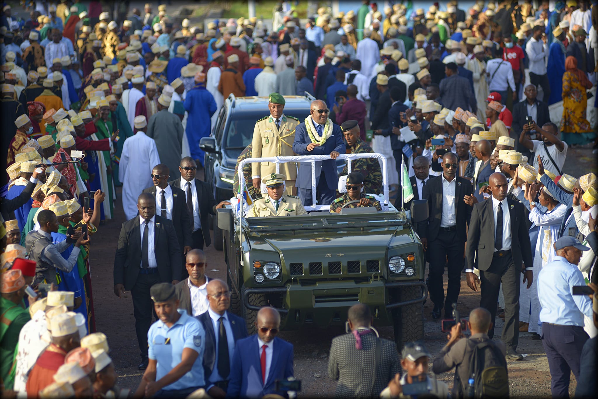 image Présidence de l’Union Africaine: Retour triomphal d’Azali à Moroni