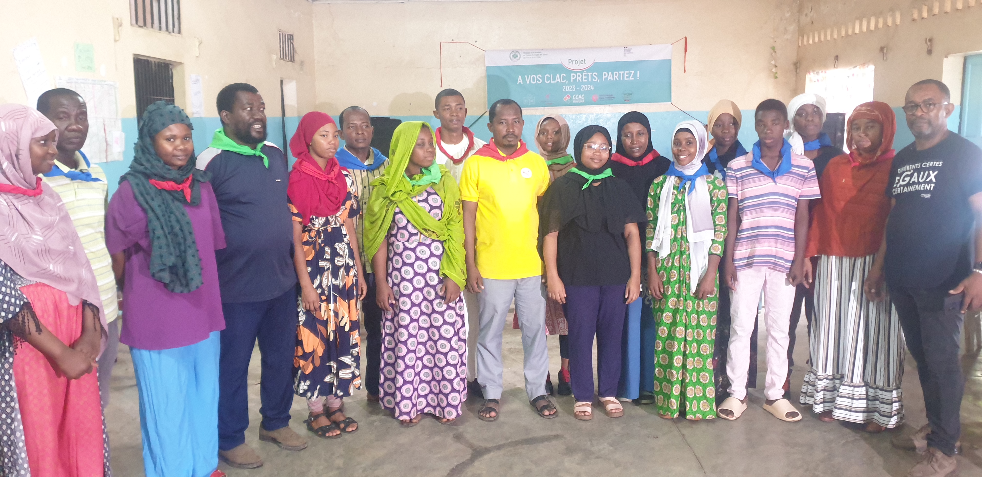 image « A vos CLAC prêts partez » se poursuit à Mohéli