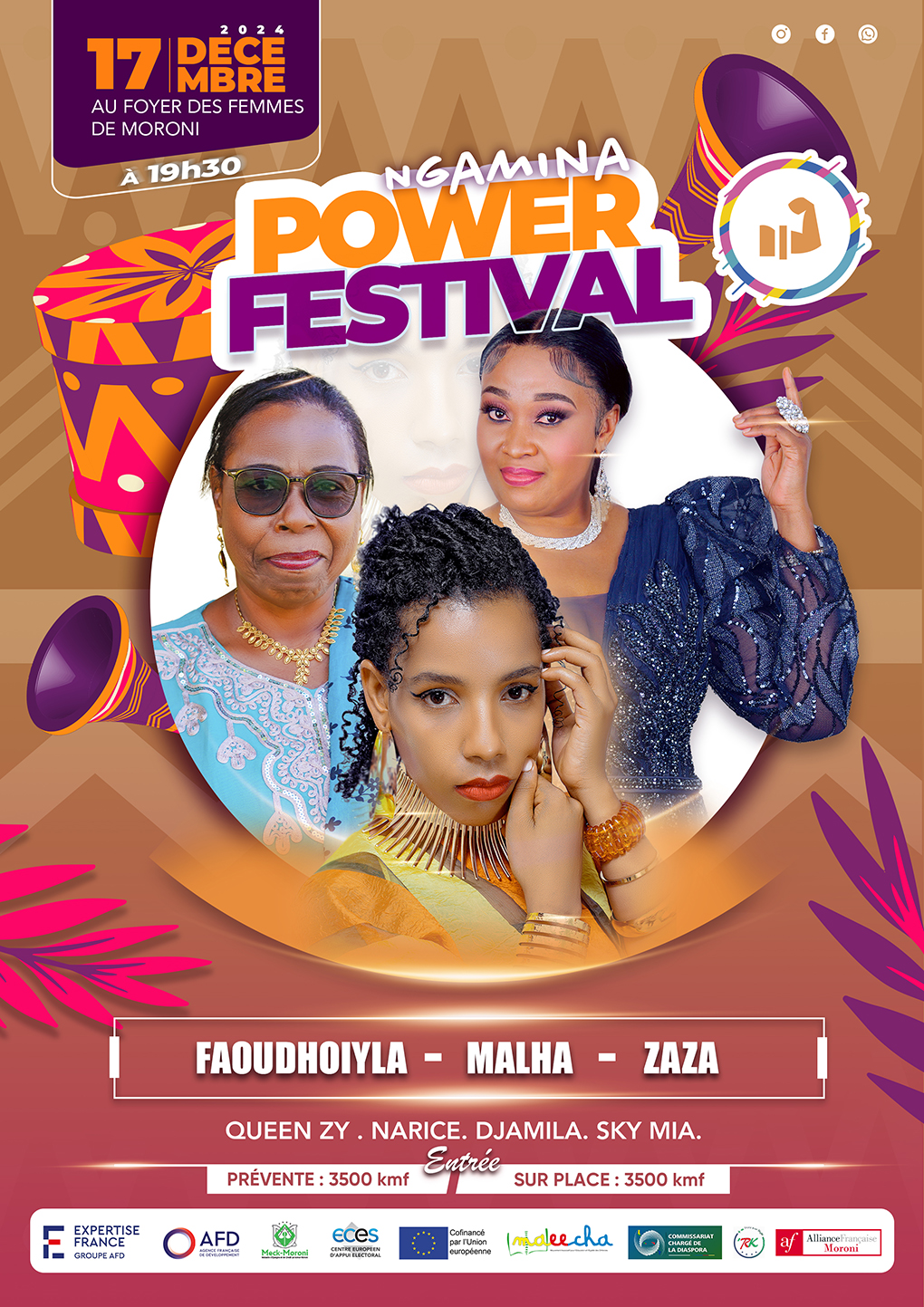 Le festival « Ngamina power » se veut légendaire