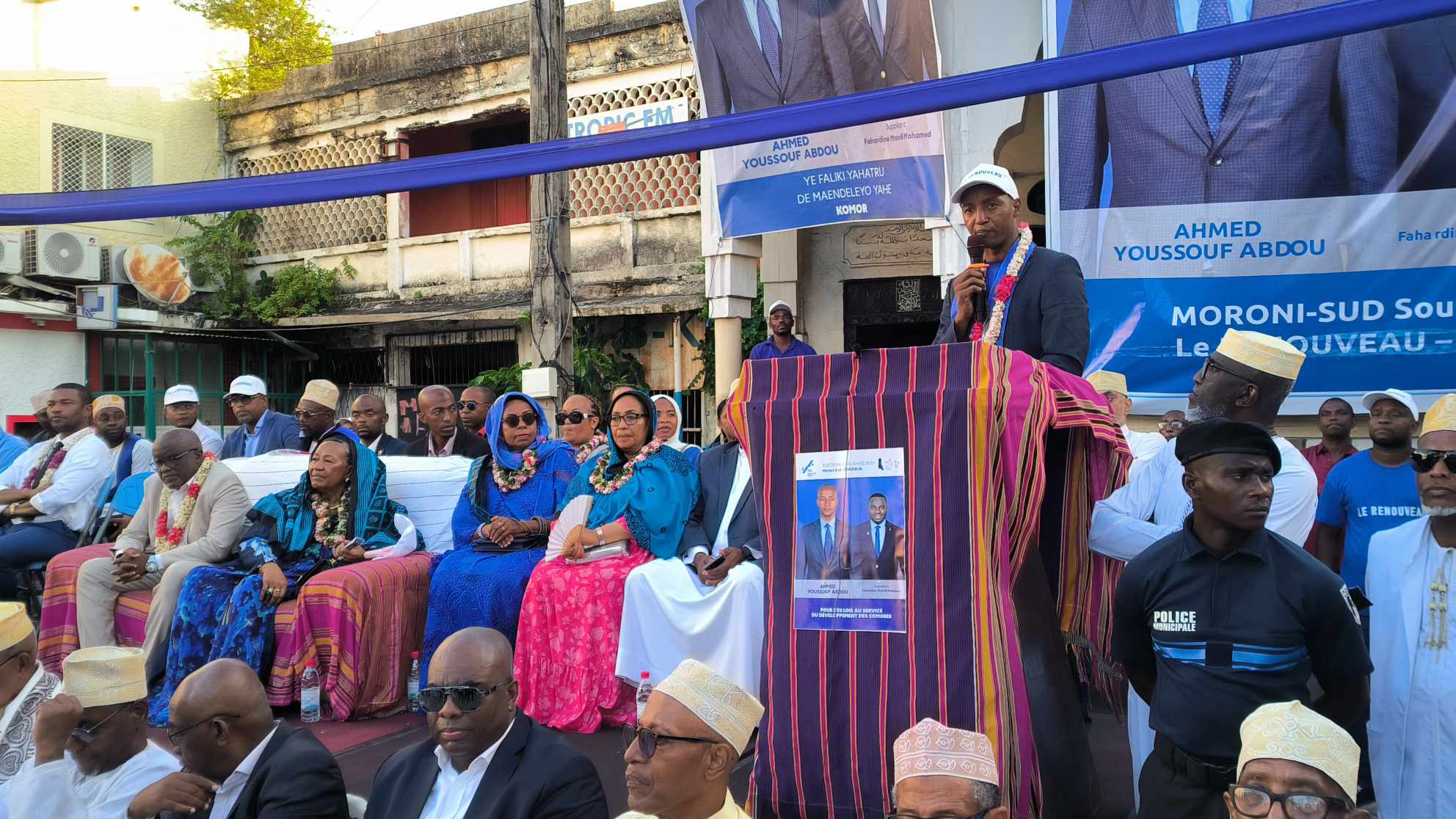 image Législatives 2025 : Ahmed Youssouf : « Je serai votre avocat pour le statut particulier de Moroni »