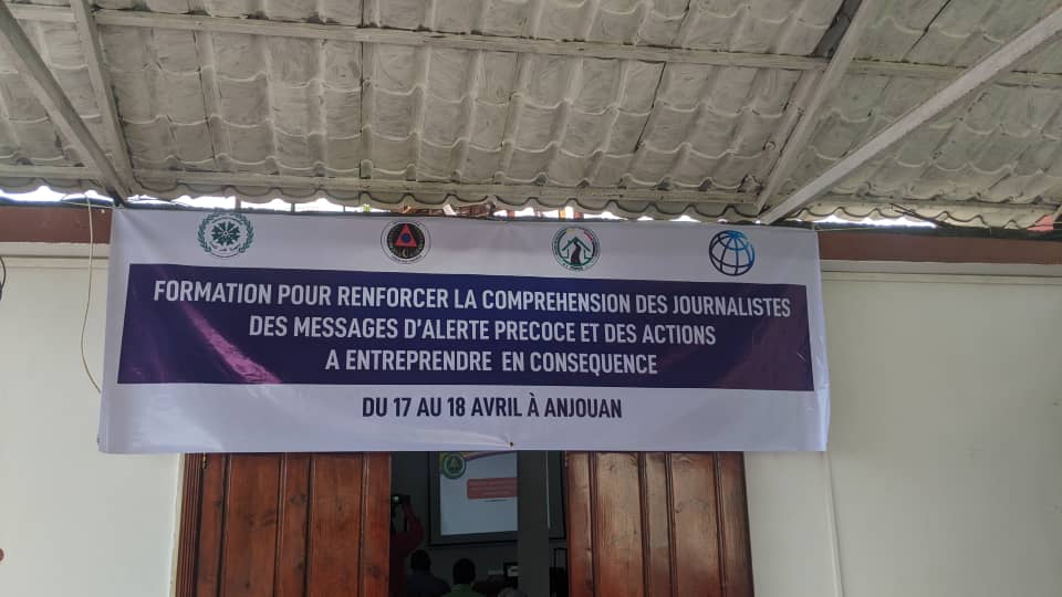 image Les journalistes formés sur les messages d’alerte précoce