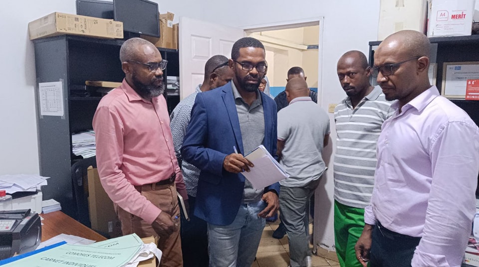 image Vandalisme à l’agence Comores Télécom : « L’acte semble avoir été programmé »