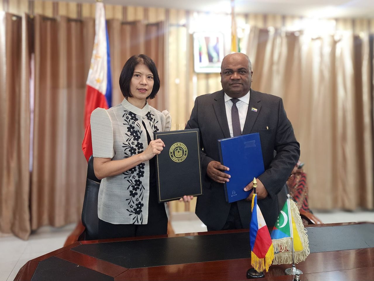 image Les Comores et les Philippines ont signé un mémorandum d’entente