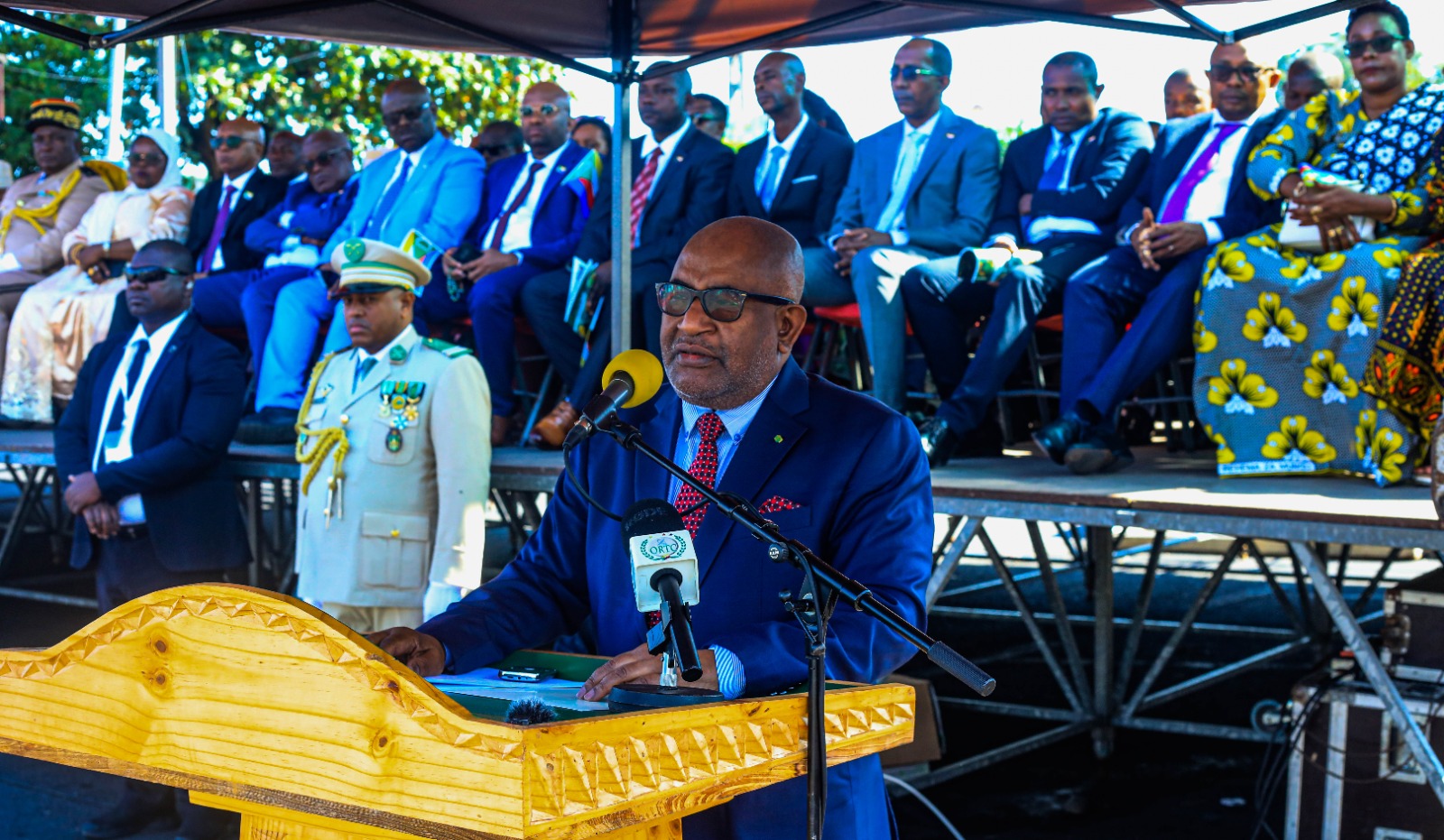 image Azali : « renforcer le leadership dans la gestion des affaires de l’Etat »