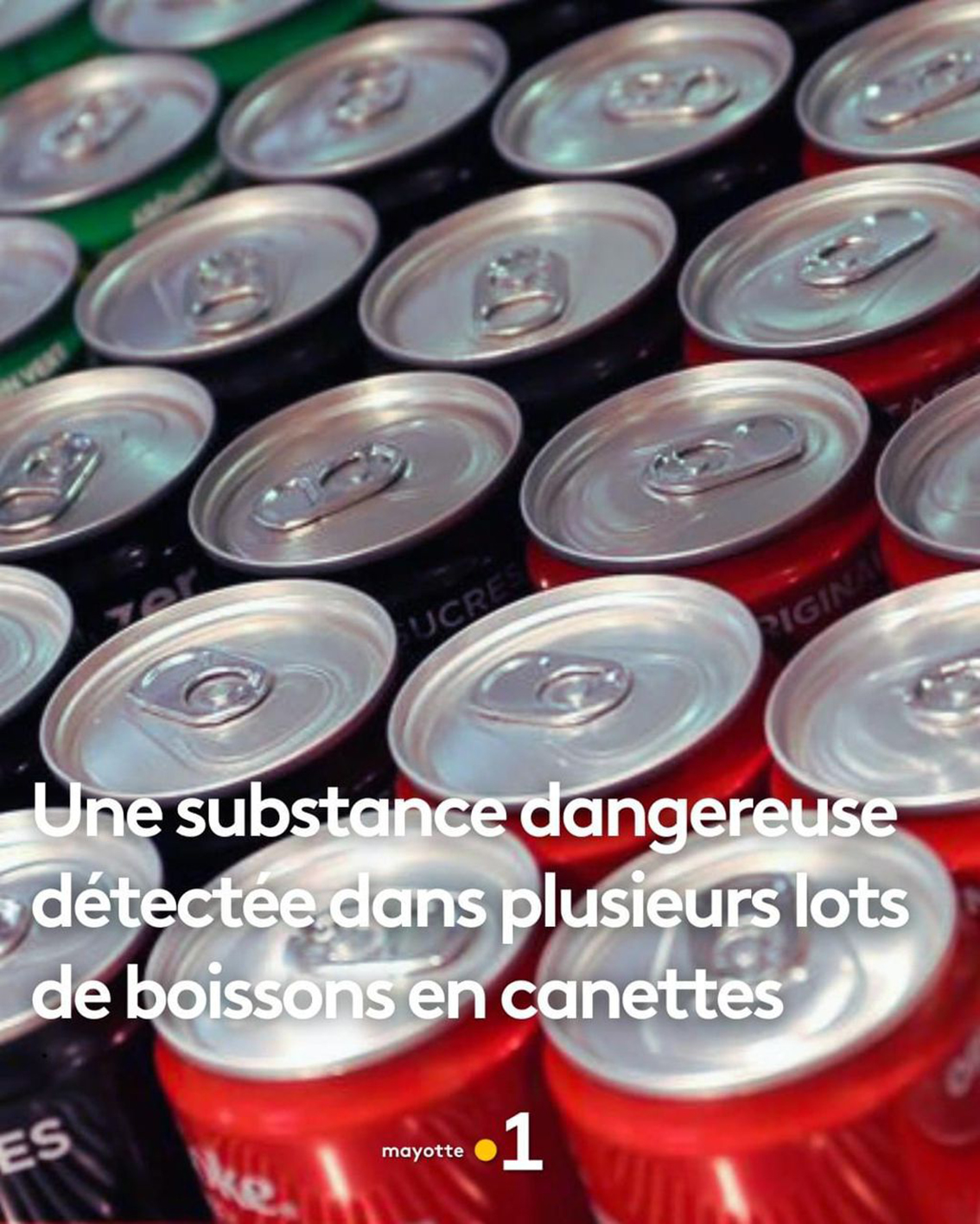 image Des boissons retirées du marché à Mayotte :  Une inspection au niveau des trois îles