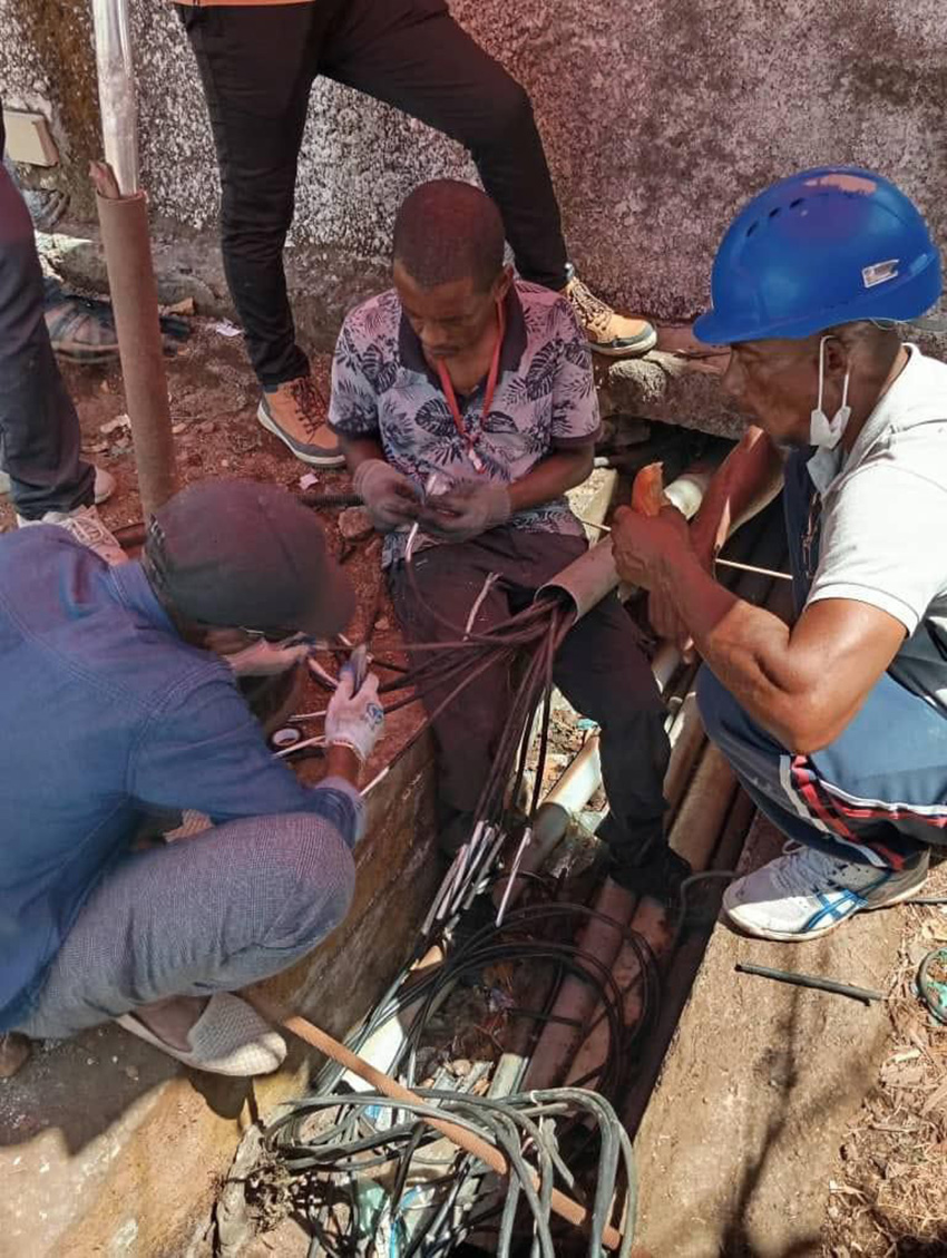 Incendie du site de Comores Télécom à M’béni :  « La piste criminelle » n’est pas écartée