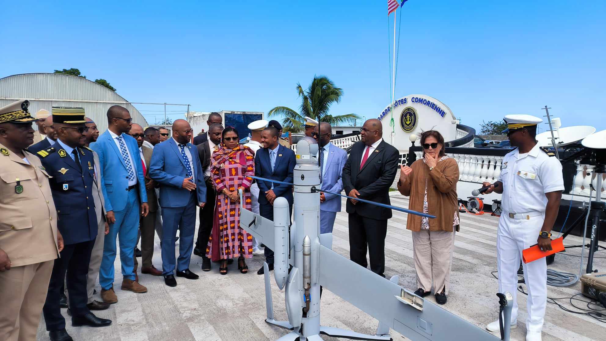 image Sécurité maritime: Trois drones destinés à la Garde-Côtes comorienne