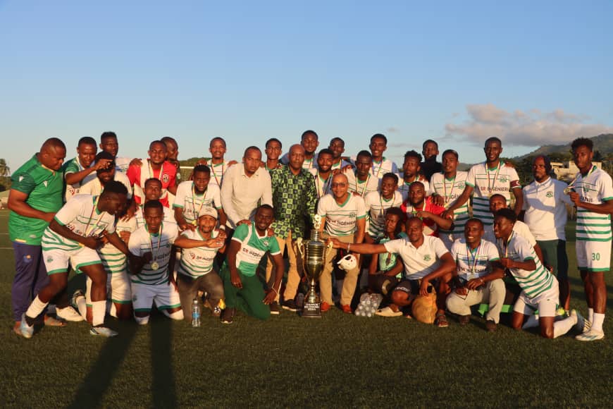 image Football, Championnat des Comores  Union Sportive de Zilimadju, au cinquième ciel
