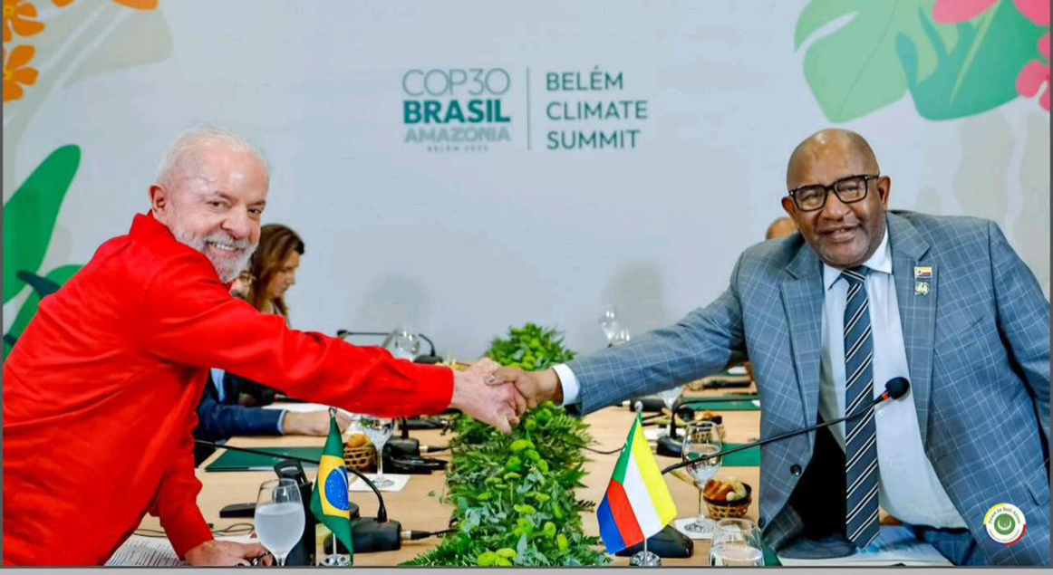 COP 30 A BELEM: Azali au sommet des Leaders à Belém