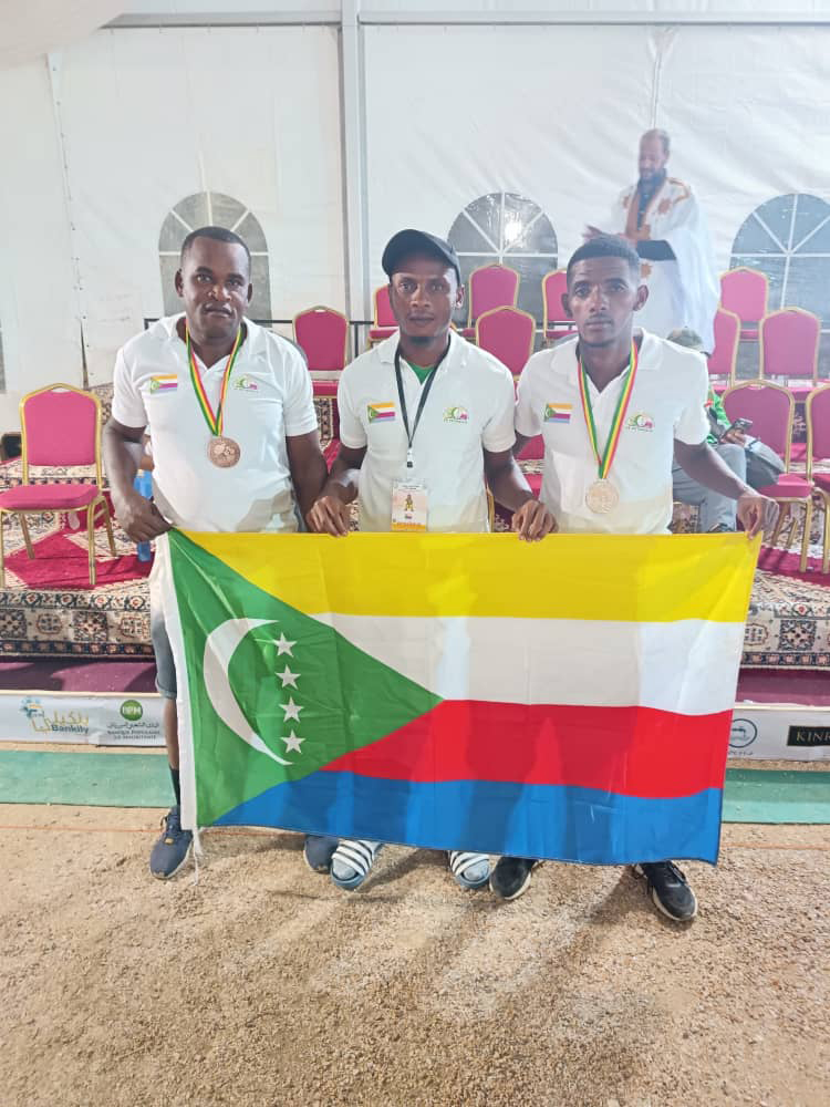 Pétanque:  Mission réussie pour les boulistes comoriens