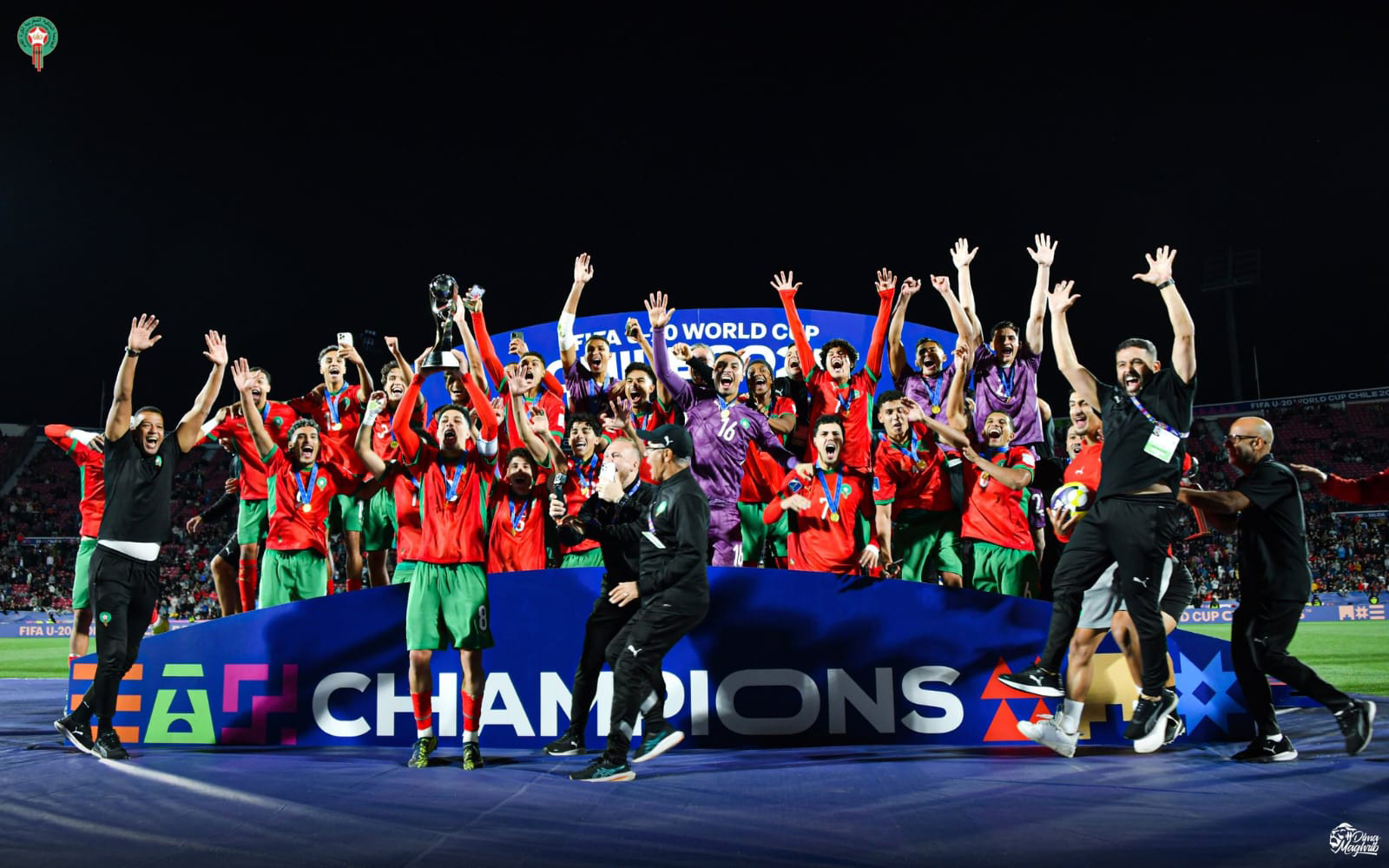 Football :  Le Maroc champion du monde U20