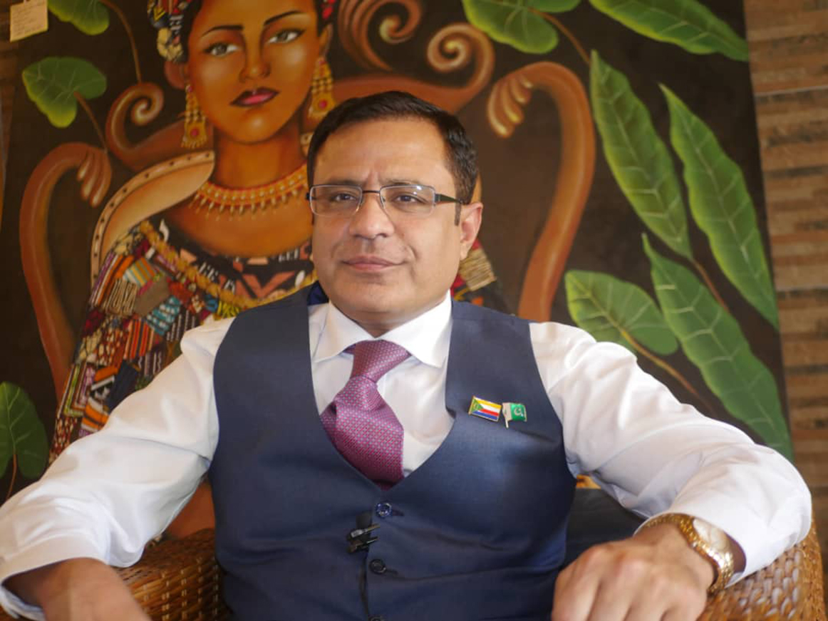Syed Zahid Raza : « Le Pakistan, un partenaire des Comores dans ses efforts de développement »