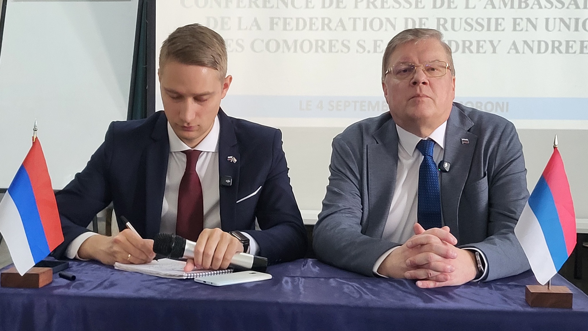 image Coopération internationale :  Des journalistes comoriens bientôt à Moscou et une ambassade à Moroni