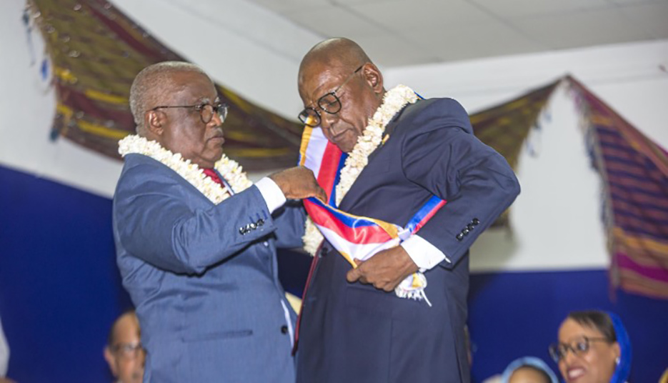 image Commune de Moroni : Mohamed Ahamada Assoumani, investi nouveau Maire