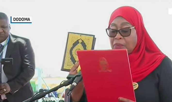 image Élection en Tanzanie :  Samia Suluhu a prêté serment malgré les violences postélectorales