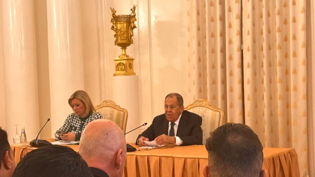 image Coopération russo-arabe : Sergueï Lavrov s’entretient avec la presse arabe