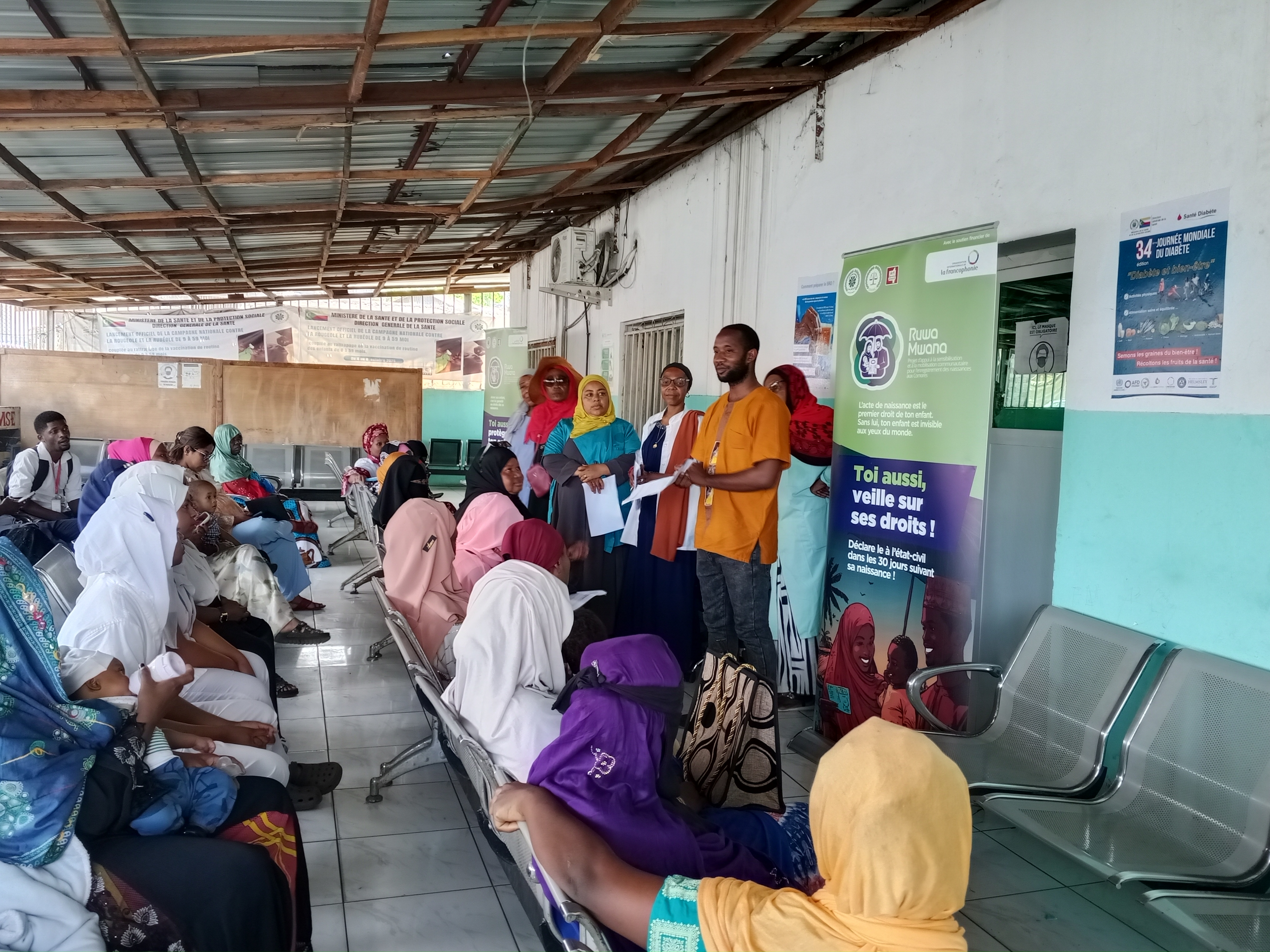 Une caravane pour promouvoir l’enregistrement des naissances