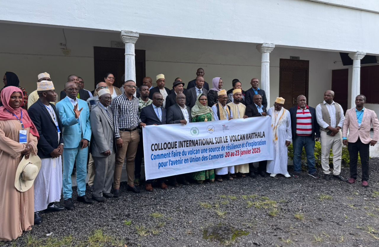 Colloque international sur le Karthala :  Faire du géant des Comores un moteur de développement