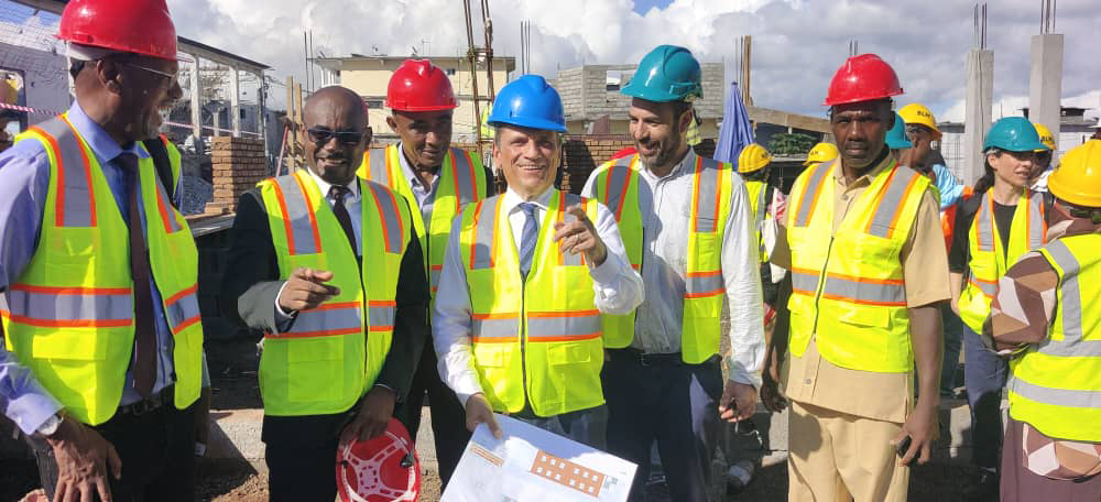 image Réhabilitation de l’école primaire Sans-fil : Les travaux vont bon train