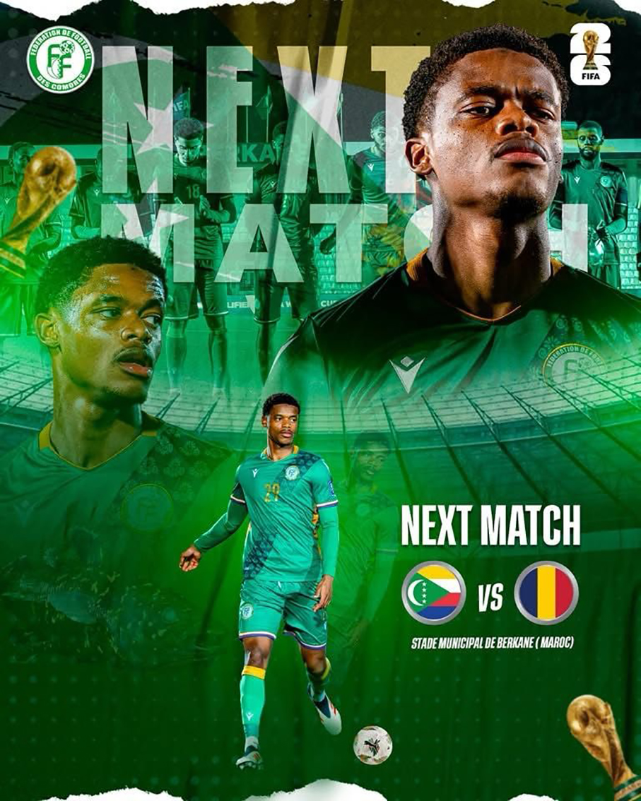 image Comores – Tchad  Une victoire impérative pour se relancer face au Tchad