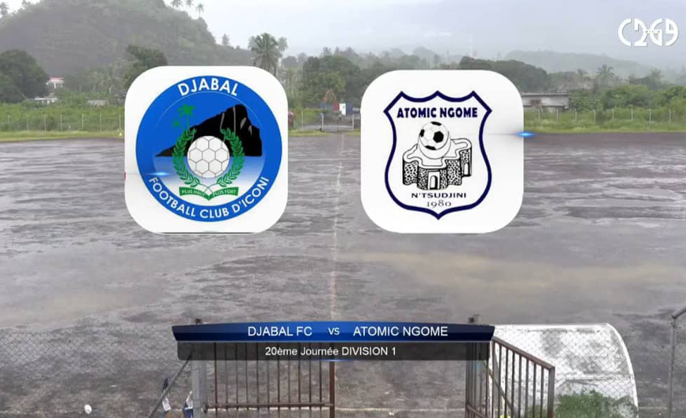 Football, championnat Ngazidja 20ème journée, perturbée par les intempéries