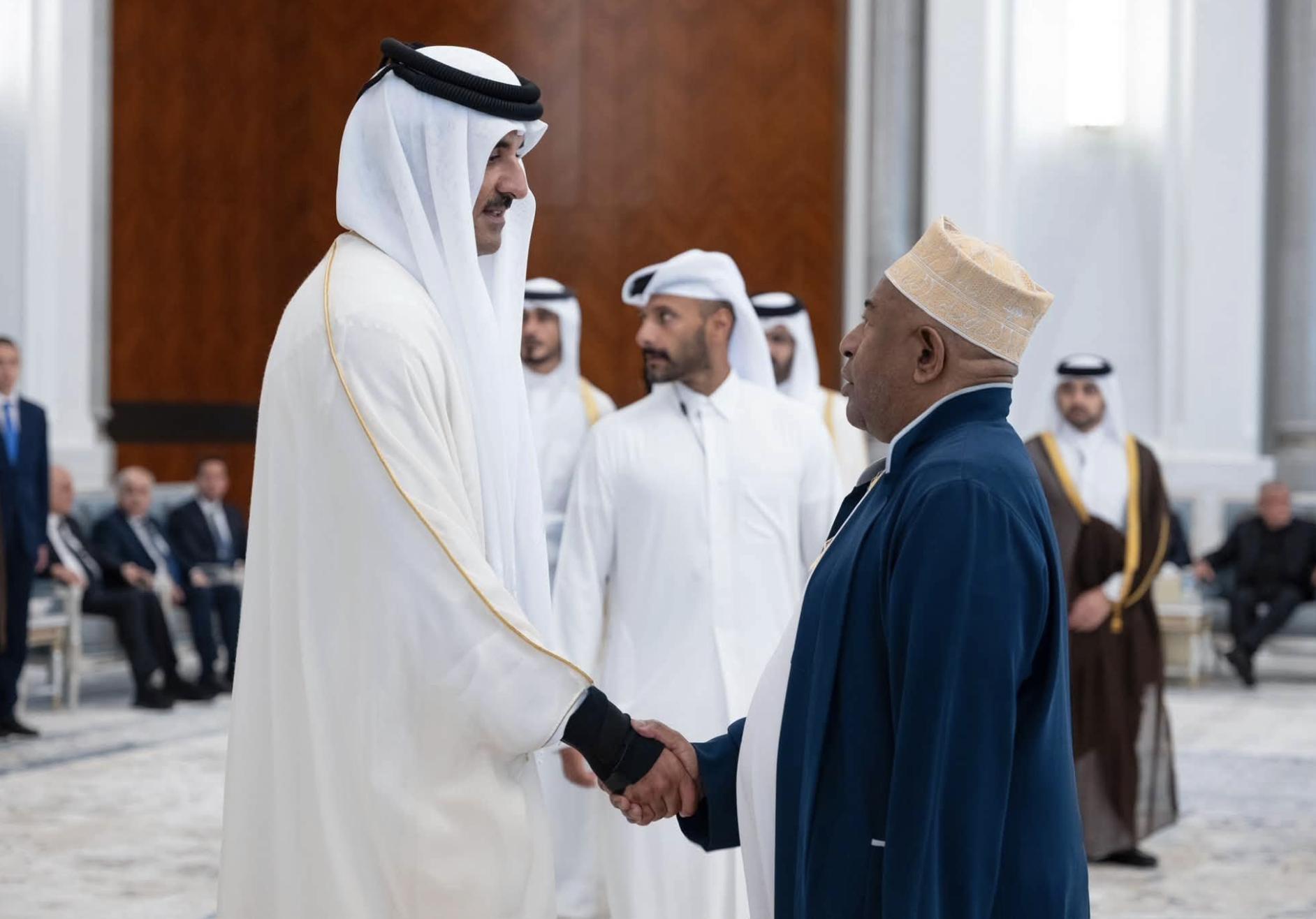 image Diplomatie :  Feu Hamad Bin Khalifa partisan de l'unité comorienne