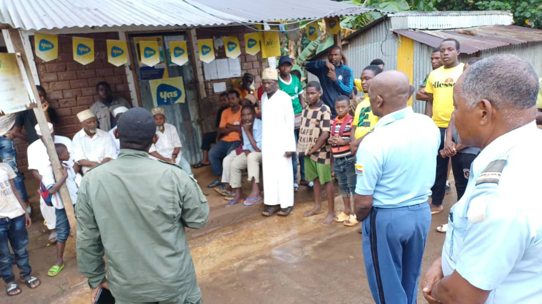 image Risque Ebola:  La gendarmerie de Mohéli sensibilise les villages côtiers