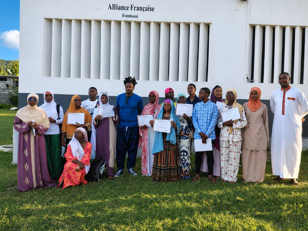 image Alliance Française de Fomboni -Mohéli: Les jeunes slameurs font entendre leur voix