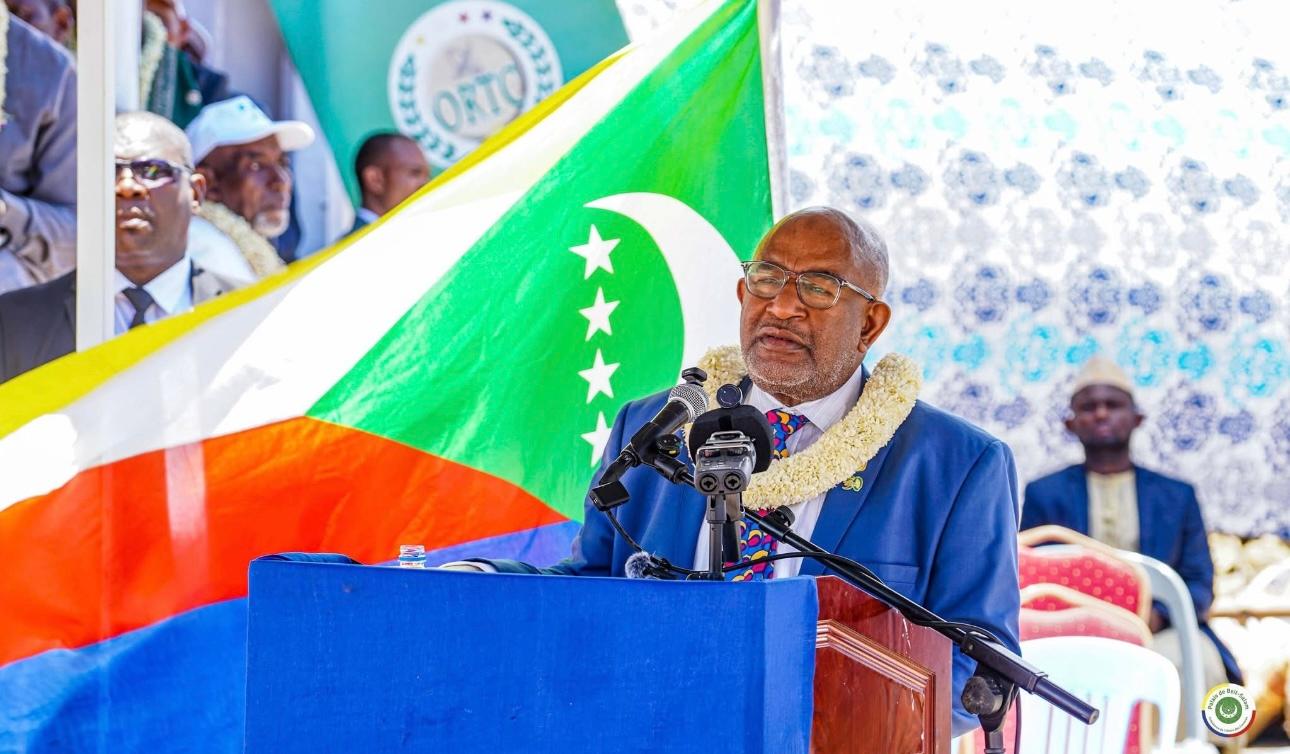 image Commémoration du 17 février : Azali : « Le 26 mai 2029, je céderai la place à un natif d’Anjouan »