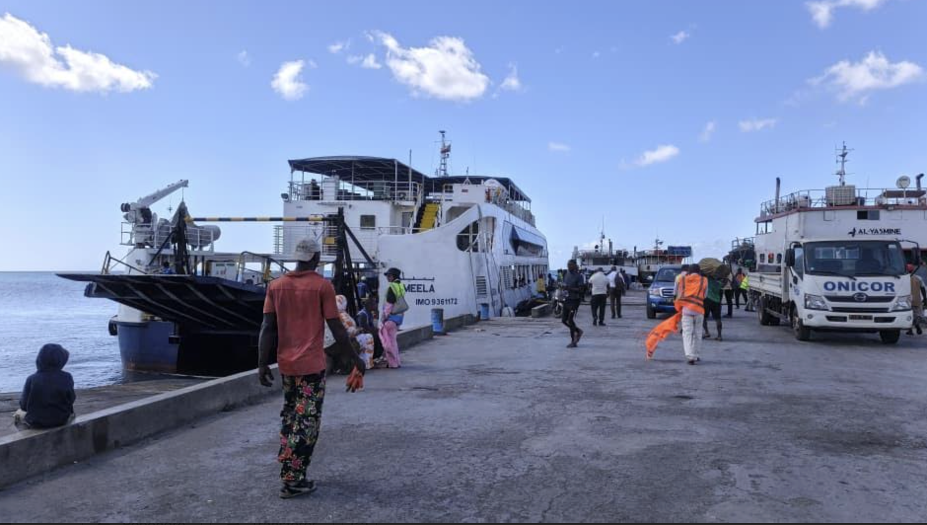 Yameela à Mwali : Une première escale, avant une liaison régulière