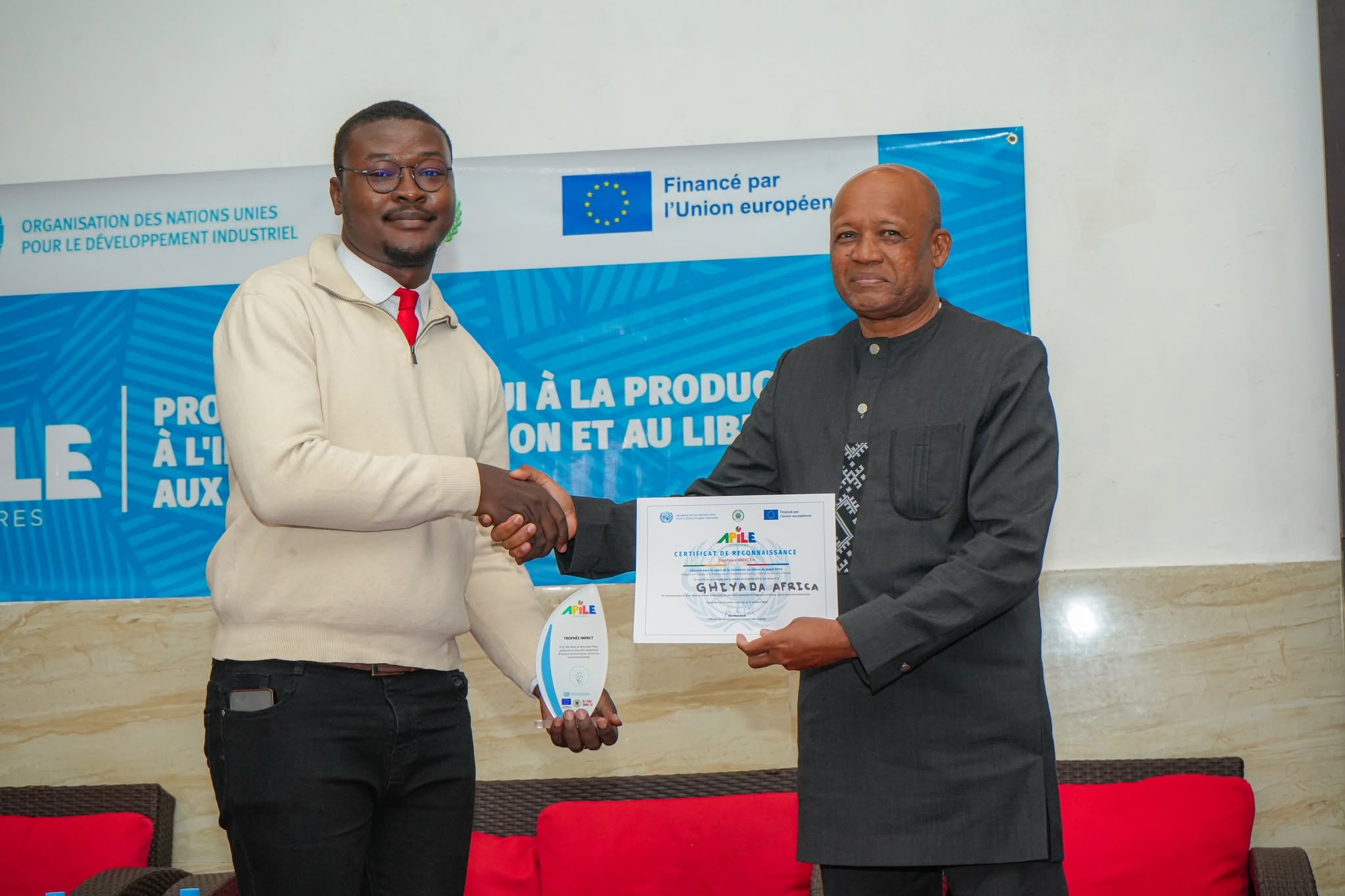 Entreprenariat :  Ghiyada Africa honorée pour son impact social et environnemental
