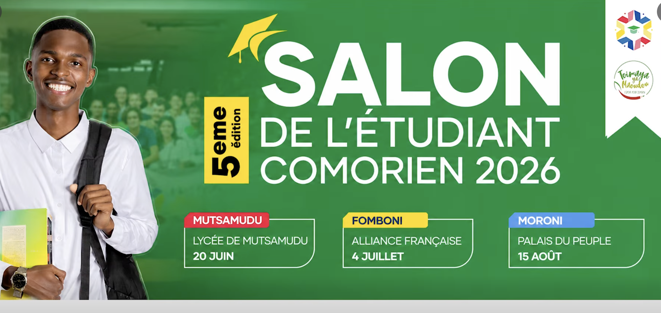 image Salon de l’Etudiant 2026 : Le grand rendez-vous des étudiants s’ouvre ce samedi 15 août
