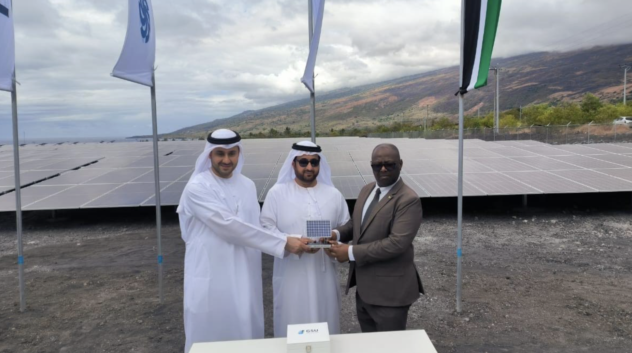 image Energie :  La centrale solaire de Oichili officiellement inaugurée